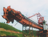 用于斗輪堆取料機